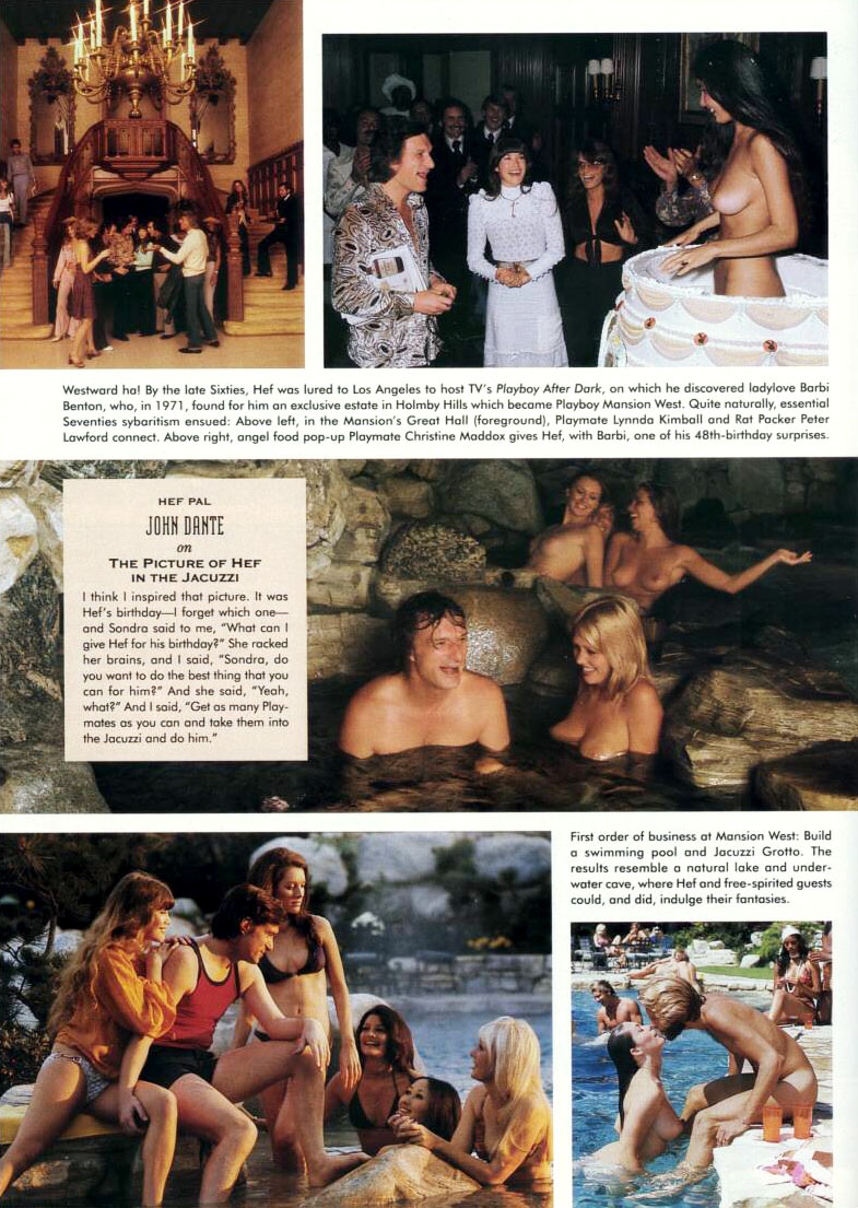 Inside the Playboy Mansion pictorial